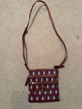 Florida State Seminoles Dooney & Bourke Burgundy Crossbody